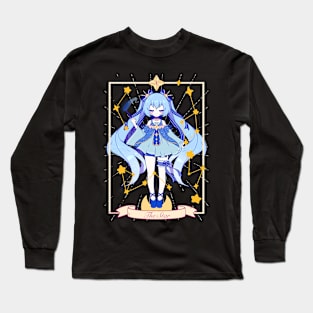 Hatsune Miku Fanart -The star Long Sleeve T-Shirt